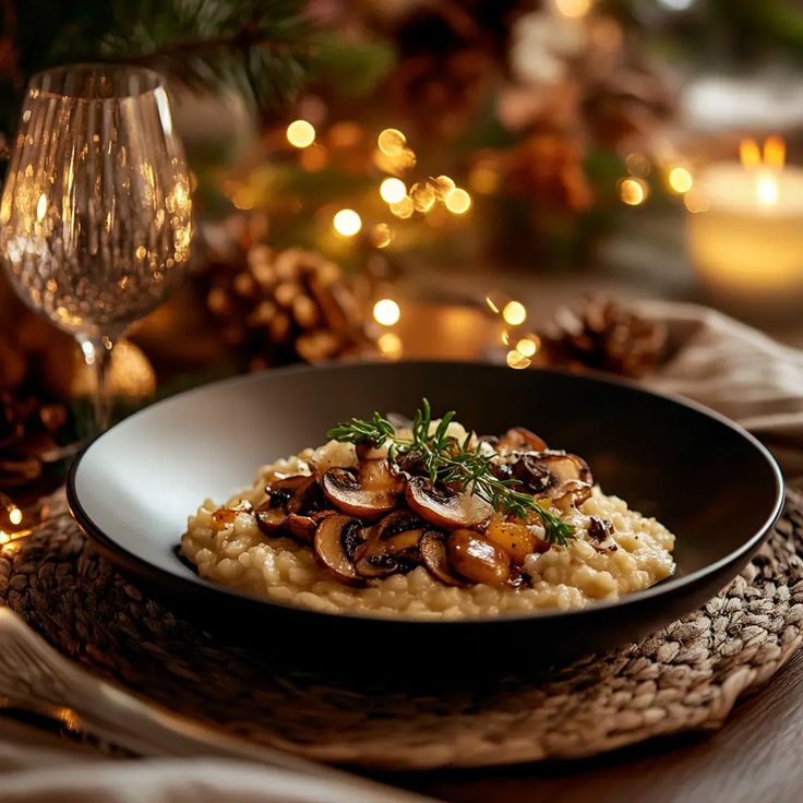Mushroom Risotto